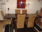 Esstisch für 6-10 Pers. im Kolonialstil inkl. 2 Ansteckplatten zu verkaufen