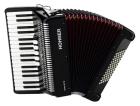 Hohner Bravo III 72 Akkordeon 3-chörig Schwarz
