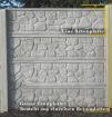 Betonplatte Betonzaun Gartenzaun Zaunsystem Zäune aus Beton 200x50x4 5 cm