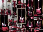 E-Gitarre Handmade in Germany Exklusivmodel in metallic Rot