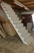 EICHENTREPPE GEBEIZT TREPPEN STUFEN ASCHGRAU WANGO BUCHE WEIß