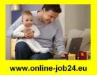 Heimarbeit am PC Online-Job im Home Office Bürotätigkeit als Heimarbeit