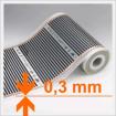 Elektro-Folienheizung für Laminat Parkett Fliesen Heizmatt - 13 50 EUR/m2