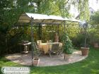 Massiver Carport Pavillon Terrassenüberdachung Pergola Gazeb