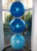 Sitzbälle blau 3 Stück Größen 85 cm 2x 75 cm