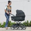 NEUer Kinderwagen aus der Classic Collection von Bebecar mit gesteppten Elemente