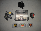 Nintendo 64 schwarz 3 Spiele