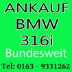 Auto verkaufen BMW 316i - Motorschaden Unfallschaden