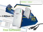 Mifare RFID Kartenleser Schreiber 13 56MHz kostenlose Software Windows / Linux k