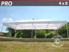 FleXtents Pro 4x8 m Aluminium weiss