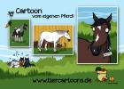 Cartoon vom eigenen Pferd