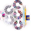 Strasssteine Crystal Leim Platzierstift Nail Art Set