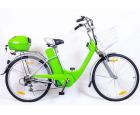 Elektrofahrrad Fahrrad E-Bike Grün Elektro Motor Pedelec 26 Akku 250 W Neuware