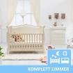 Kinder und Babyzimmer Shabby-Chic in antikweiß Rinascimento Azzurra