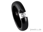 Top Modern Ring Topas Edelstein Keramik günstig vom Hersteller im Schmuck onl