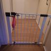 Safety 1st Türschutzgitter Quick Close zum Klemmen für Kleinkinder u/o Hunde