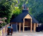 Grillhütte KOTA Grillplatz offen 9. 2m Vereinshaus Kiefer