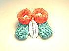 Babyschuhe Krabbelschuhe - gestrickt oder gehäkelt - zum Schenken oder Verschen