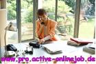 Freie Arbeitszeiten mit Bürojob im Home Office Online-Job.
