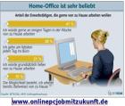 Moderner familienfreundlicher Job online im Home Office Voll- oder Teilzeit m